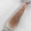 Agate Beads, Teardrop, 30x39mm, Hole:Approx 2mm, Sold per 15.7-inch Strand