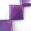 Agate Beads, Diamond, 34x32mm, Hole:Approx 2mm, Sold per 15.7-inch Strand