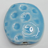 Ceramics Beads, 35x21mm Hole:3mm, Sold by Bag