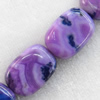 Agate Beads, Rectangle, 13x18mm, Hole:Approx 2mm, Sold per 15.7-inch Strand