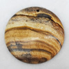 Agate Pendant, Flat Round, 40mm, Hole:Approx 2mm, Sold by PC