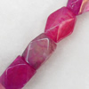 Agate Beads, Nugget, About:9x13-11x17mm, Hole:Approx 2mm, Sold per 15.7-inch Strand