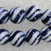Ceramics Beads, Round 20mm Hole:3mm, Sold by Bag