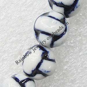 Ceramics Beads, 12mm Hole:2.5mm, Sold by Bag