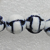 Ceramics Beads, 12mm Hole:2.5mm, Sold by Bag