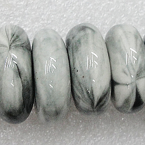 Ceramics Beads, Flat Round 30x14mm Hole:8.5mm, Sold by Bag