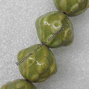 Ceramics Beads, 25x22mm Hole:3mm, Sold by Bag