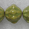 Ceramics Beads, 25x22mm Hole:3mm, Sold by Bag