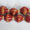 Ceramics Beads, 15x13mm Hole:2mm, Sold by Bag