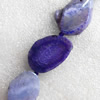 Agate Beads, Nugget, About:31x42x10mm, Hole:Approx 2mm, Sold per 15.7-inch Strand