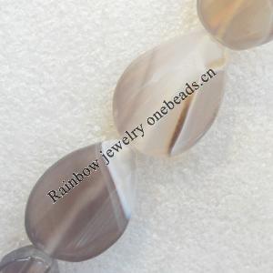 Grey Agate Beads，Teardrop, 18x25mm, Hole:Approx 1.5mm, Sold per 15.7-inch Strand