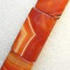 Red Agate Beads, Rectangle, 27x48mm, Hole:Approx 1.5mm, Sold per 15.7-inch Strand