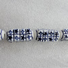 Ceramics Beads, 30x13mm Hole:2mm, Sold by Bag
