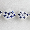 Ceramics Beads, Nugget 23x19mm Hole:2mm, Sold by Bag