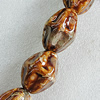 Ceramics Beads, Bicone 35x26mm Hole:5mm, Sold by Bag