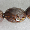 Ceramics Beads, Oval 33x24mm Hole:5mm, Sold by Bag