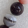 Persian Gulf Agate Beads, Round, 4mm, Hole:Approx 1mm, Sold per 15.7-inch Strand