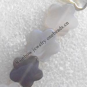 Persian Gulf Agate Beads, Flower, 12mm, Hole:Approx 1mm, Sold per 15.7-inch Strand