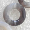 Persian Gulf Agate Beads, Dount, O:12mm I:6mm, Hole:Approx 1mm, Sold per 15.7-inch Strand