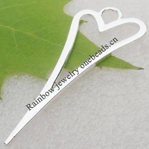 Zinc alloy Jewelry Pendant/Charm, Lead-free, Length: About 60mm , Sold by PC