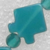 Green Agate Beads, 8x10mm, Hole:Approx 1mm, Sold per 15.7-inch Strand