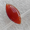 Red Agate Beads, Horse eye, 9x18mm, Hole:Approx 1mm, Sold per 15.7-inch Strand