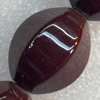 Red Agate Beads, 7x10mm, Hole:Approx 1mm, Sold per 15.7-inch Strand