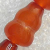 Red Agate Beads, Calabash, 7x10mm, Hole:Approx 1mm, Sold per 15.7-inch Strand