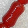 Red Agate Beads, 8x14mm, Hole:Approx 1mm, Sold per 15.7-inch Strand
