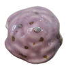 Ceramics Beads, Flower 21mm Hole:3mm, Sold by Bag