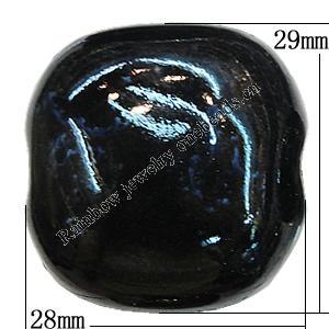 Ceramics Beads, 29x28mm Hole:4mm, Sold by Bag