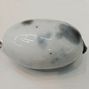 Ceramics Beads, Oval 25x16mm Hole:4mm, Sold by Bag