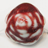 Ceramics Beads, Flower 20mm Hole:3mm, Sold by Bag