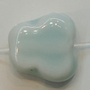 Ceramics Beads, 13x13mm Hole:2mm, Sold by Bag