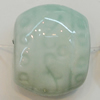 Ceramics Beads, 22x18mm Hole:2.5mm, Sold by Bag