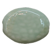 Ceramics Beads, Flat Oval 30x23mm Hole:3mm, Sold by Bag