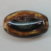 Ceramics Beads, Oval 18x12mm Hole:2mm, Sold by Bag