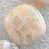 Bamboo Leaf Agate Beads, Diamond, 16mm, Hole:Approx 1mm, Sold per 15.7-inch Strand
