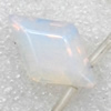 Moonstone Beads, Faceted Diamond, 13x22x11mm, Hole:Approx 1.5mm, Sold by PC
