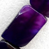 Agate Beads, Rectangle, 20x30mm, Hole:Approx 1.5mm, Sold per 15.7-inch Strand