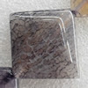 Agate Beads, Diamond, 25mm, Hole:Approx 1.5mm, Sold per 15.7-inch Strand