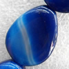 Agate Beads, Teardrop, 18x25mm, Hole:Approx 1.5mm, Sold per 15.7-inch Strand