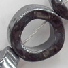 Magnetic Hematite Beads, Donut, 12mm, Hole:about 0.6mm, Sold per 16-Inch Strand