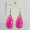 Resin Earring，49x24mm, Sold by Group