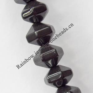 Non-Magnetic Hematite Beads, 8x8mm, Hole:about 0.6mm, Sold per 16-Inch Strand