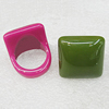 Resin Rings, Square 24mm Hole:17mm, Sold by PC