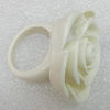 Resin Rings, Flower 35mm Hole:18mm, Sold by PC