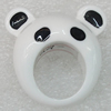 Resin Rings, Animal 33mm Hole:16mm, Sold by PC