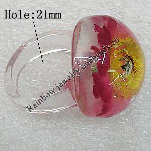 Resin Rings, 29mm Hole:21mm, Sold by PC