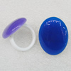 Resin Rings, Flat Oval 39x29mm Hole:21mm, Sold by PC